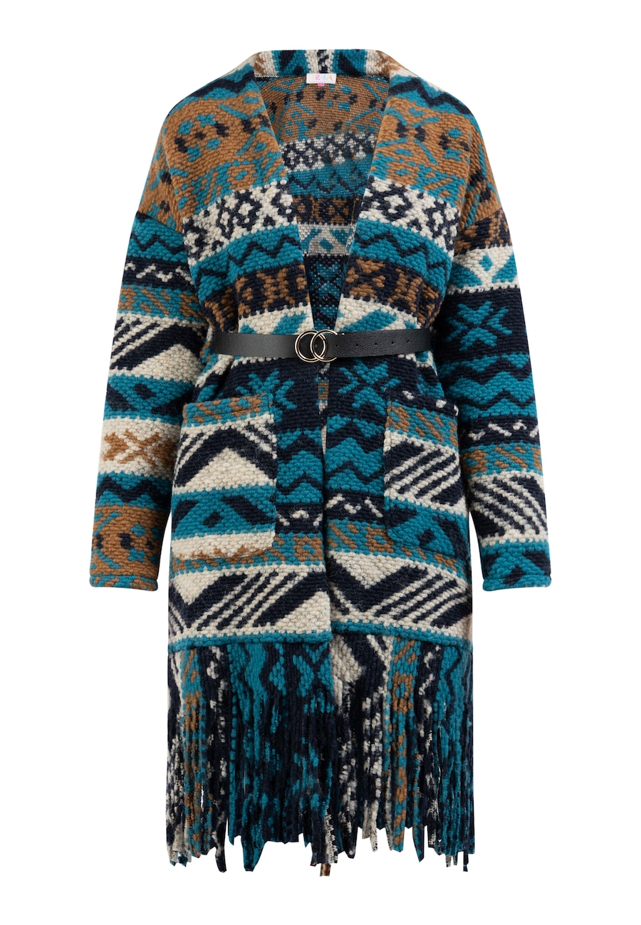 Вязаный кардиган IZIA, бирюзовый
Вязаный кардиган IZIA, бирюзовый