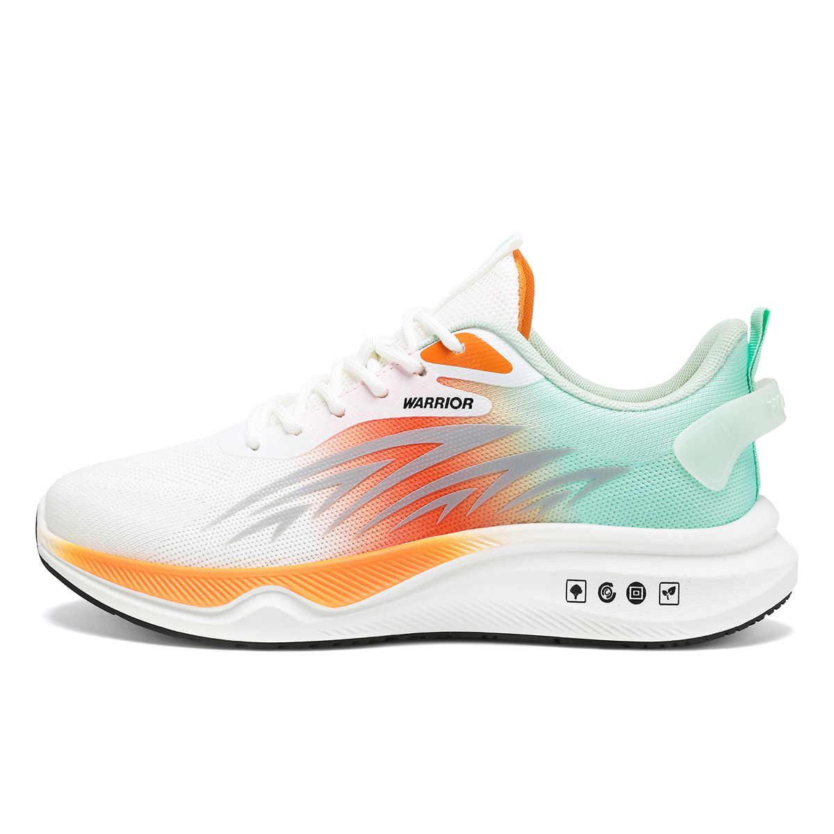 WARRIOR Прочные легкие и дышащие низкие кроссовки для бега мужские белый зеленый желтый, цвет White Green Yellow
WARRIOR Прочные легкие и дышащие низкие кроссовки для бега мужские белый зеленый желтый, цвет White Green Yellow