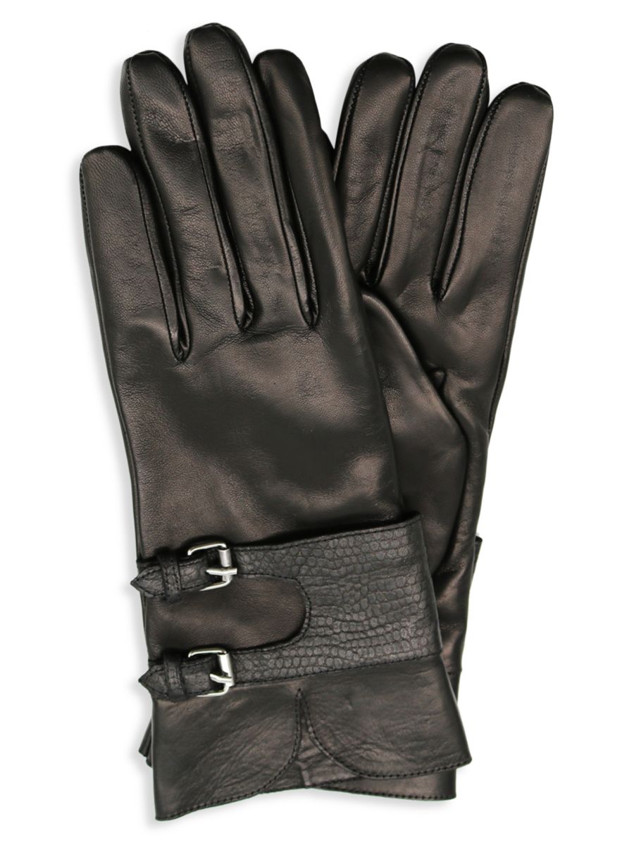 Кожаные перчатки с поясом Portolano, черный
Кожаные перчатки с поясом Portolano, черный