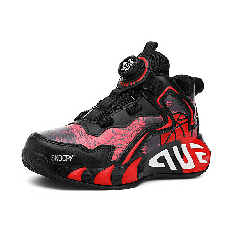 Детские баскетбольные кроссовки с высоким берцем, нескользящие, устойчивые к истиранию, водонепроницаемые и дышащие SNOOPY, красный
Детские баскетбольные кроссовки с высоким берцем, нескользящие, устойчивые к истиранию, водонепроницаемые и дышащие SNOOPY, красный