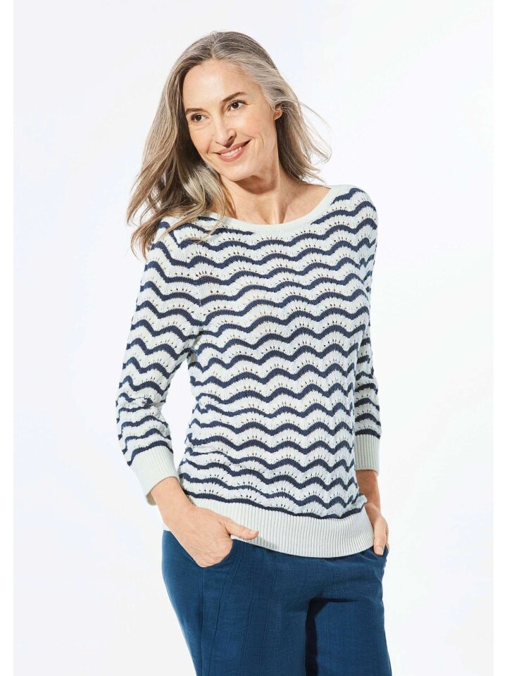 Пуловер GOLDNER Strick, цвет cremeweiß/gemustert
Пуловер GOLDNER Strick, цвет cremeweiß/gemustert