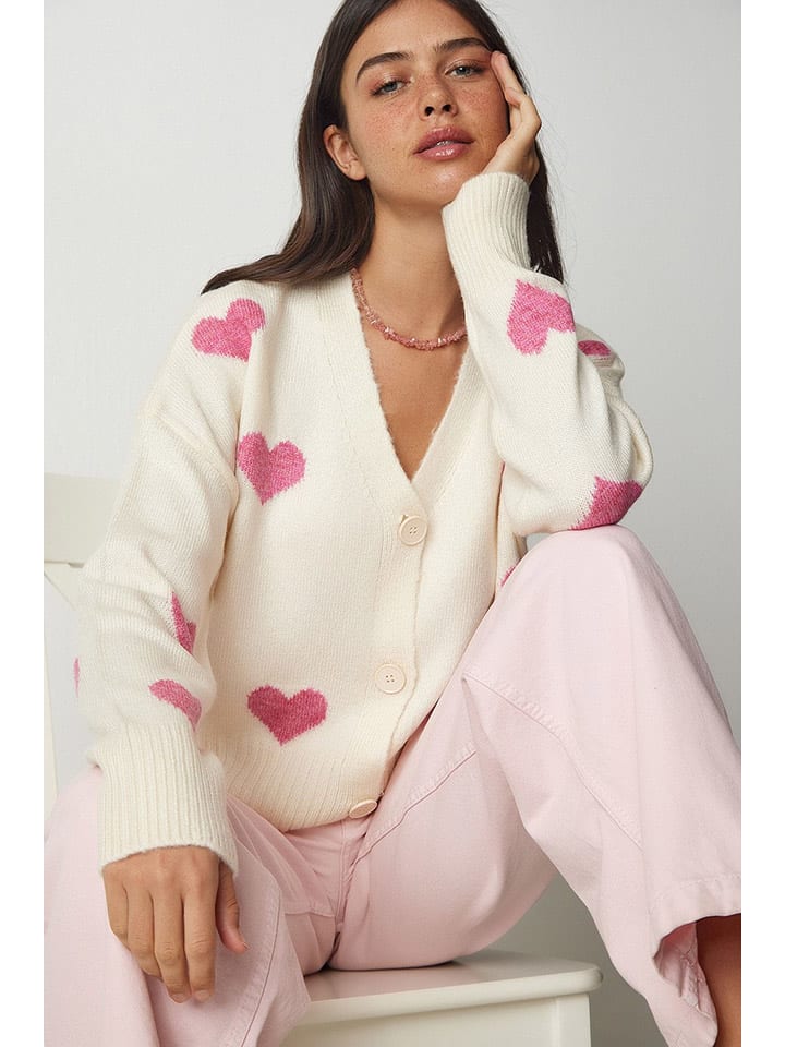 Happiness Istanbul Кардиган кремового цвета
Happiness Istanbul Кардиган кремового цвета