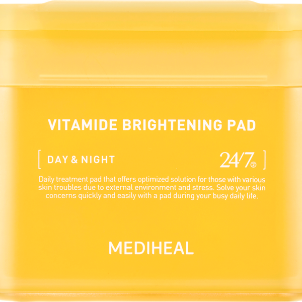 Осветляющие патчи для лица, 100 шт./1 упаковка. Mediheal Vitamide brightening pad
Осветляющие патчи для лица, 100 шт./1 упаковка. Mediheal Vitamide brightening pad