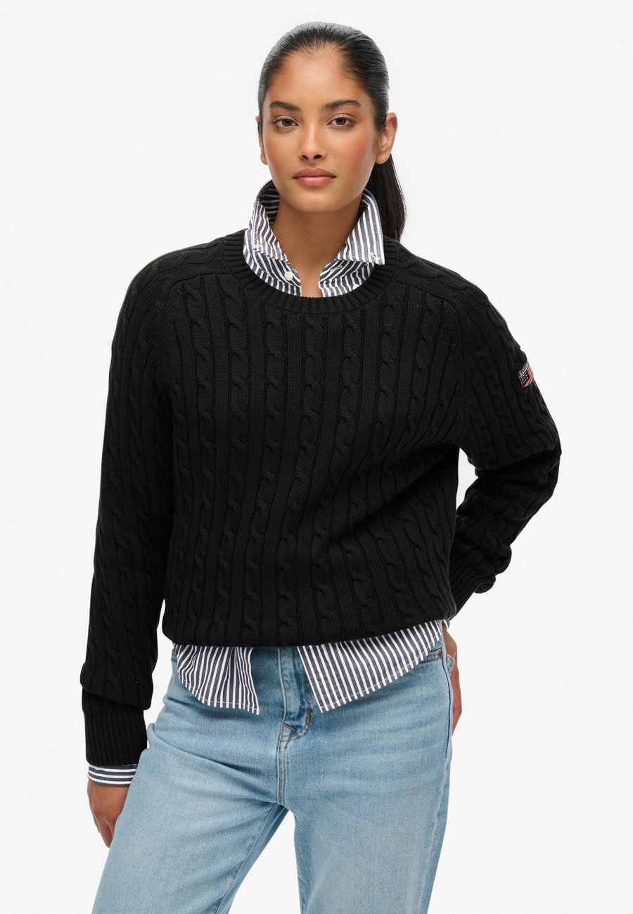 Джемпер Superdry & Co Jumper, Dark Charcoal Grey/Black
Джемпер Superdry & Co Jumper, Dark Charcoal Grey/Black