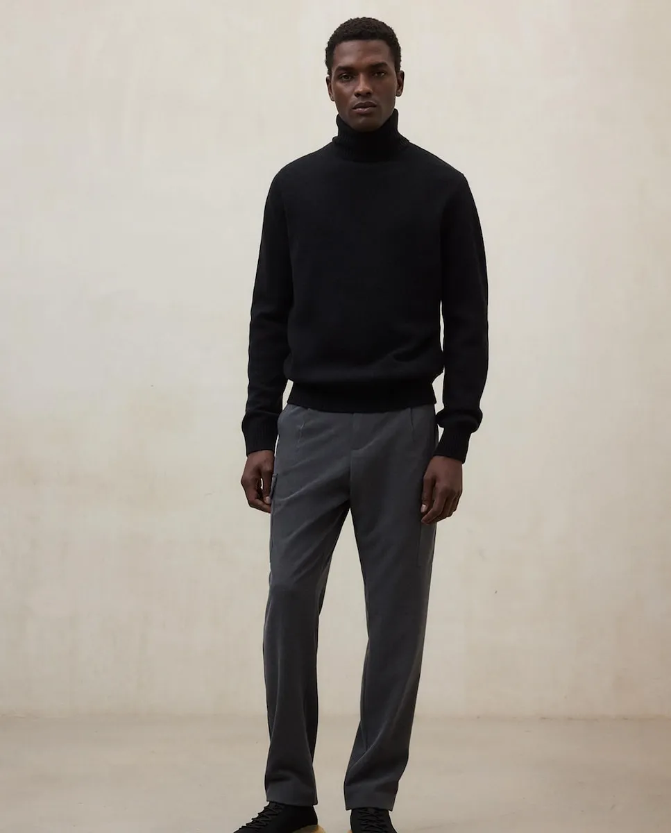 Мужские классические брюки с боковыми карманами на клапанах Ecoalf, темно-серый
Мужские классические брюки с боковыми карманами на клапанах Ecoalf, темно-серый