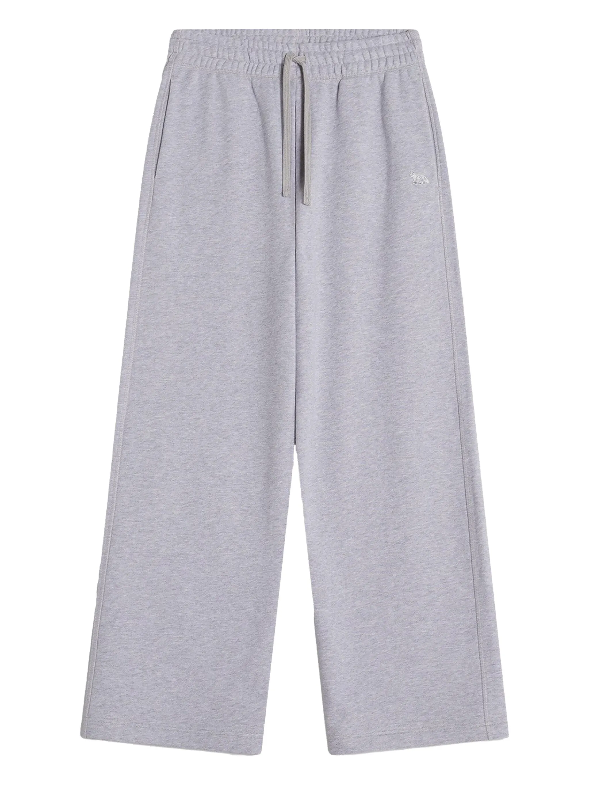 Брюки с кулиской Maison Kitsuné, серый
Брюки с кулиской Maison Kitsuné, серый