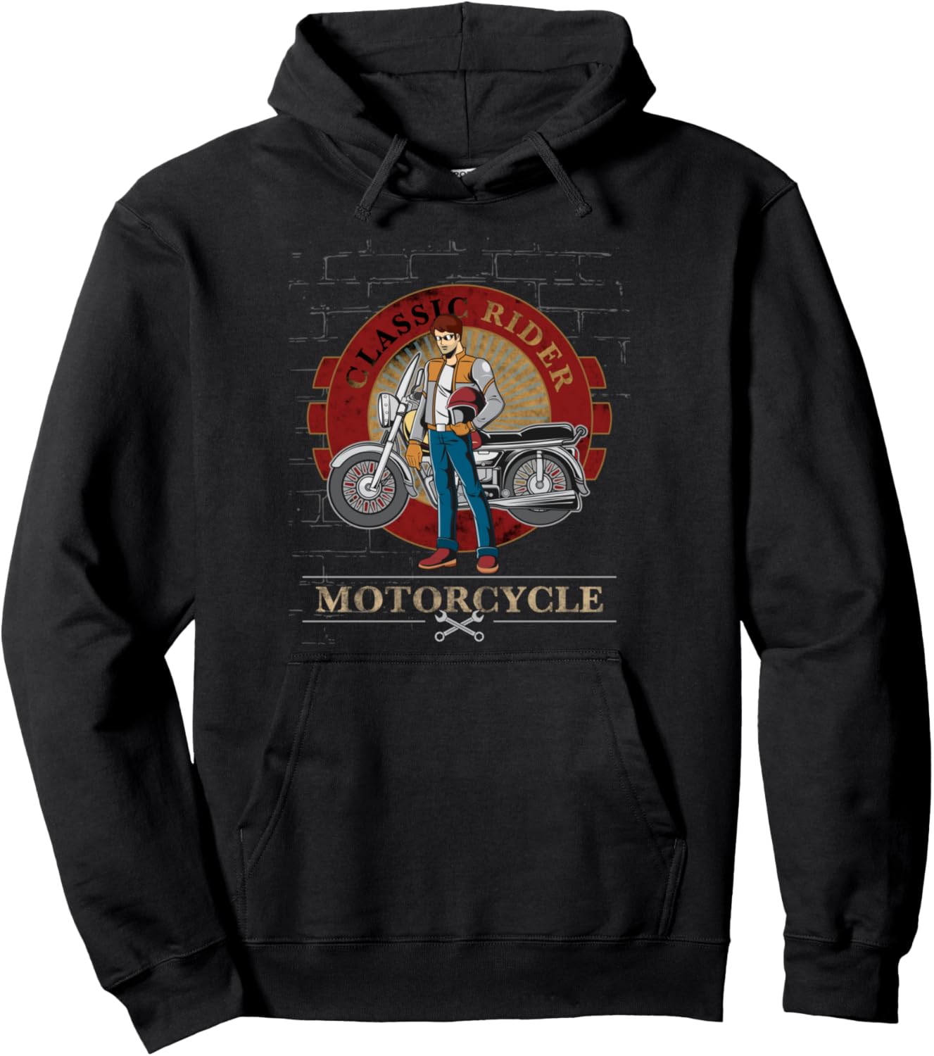 Для мотоциклистов и байкеров. Толстовка Motorcycling For Bikers And Motorcyclists., черный
Для мотоциклистов и байкеров. Толстовка Motorcycling For Bikers And Motorcyclists., черный