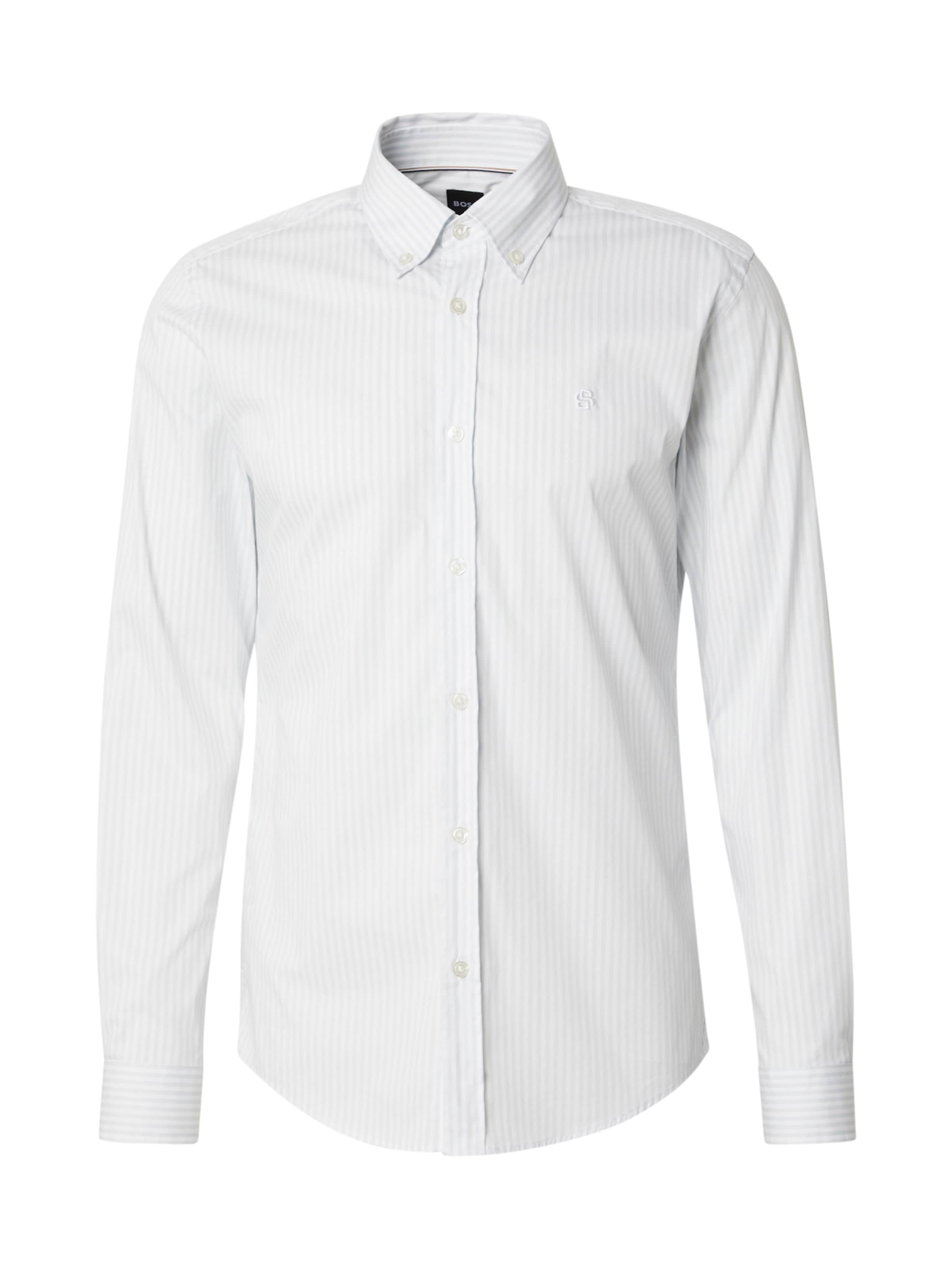 BOSS Рубашка на пуговицах Regular fit 'H-ROAN' в белом цвете
BOSS Рубашка на пуговицах Regular fit 'H-ROAN' в белом цвете