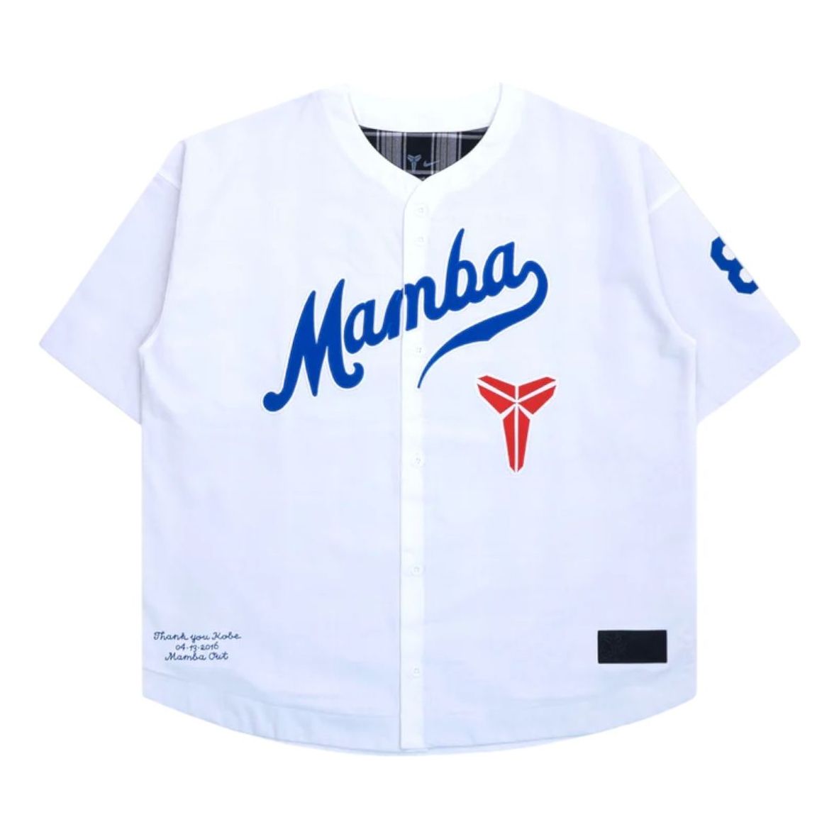 Джерси Nike Kobe Bryant Baseball Jersey 'White Game Royal'
Джерси Nike Kobe Bryant Baseball Jersey 'White Game Royal'