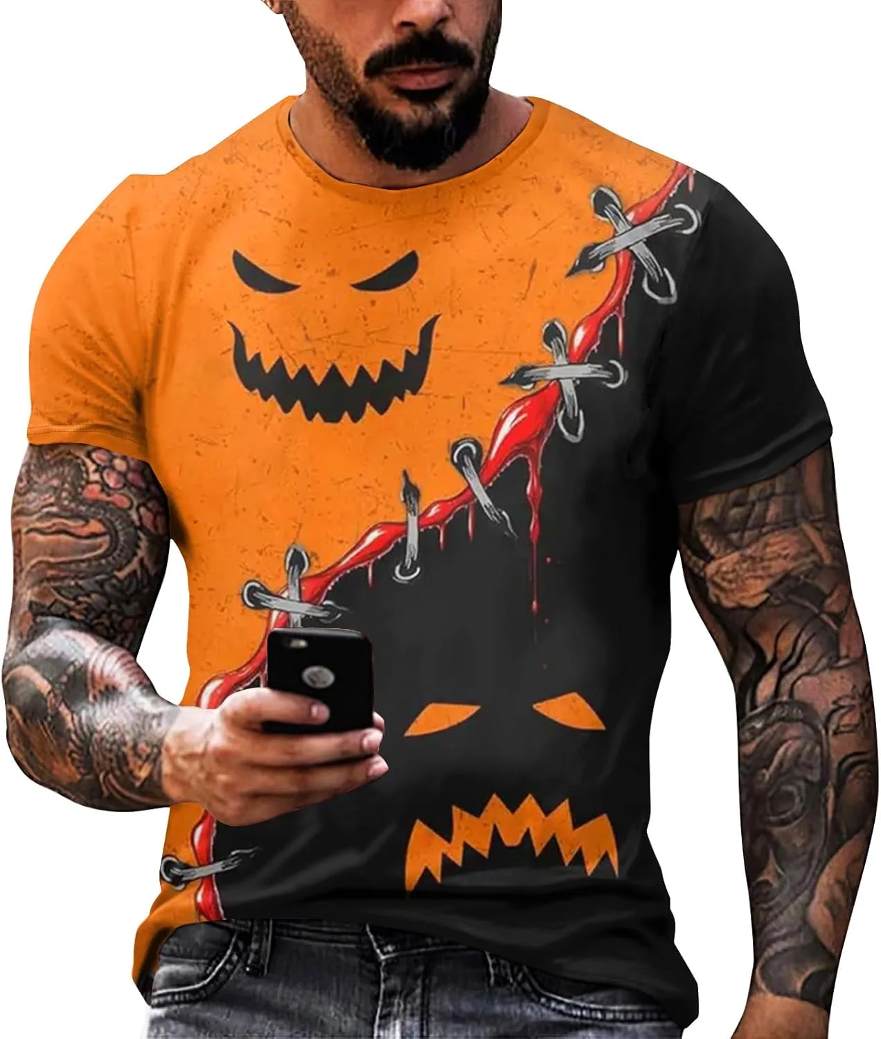 Мужская футболка с принтом FlekmanArt
Мужская футболка с принтом FlekmanArt