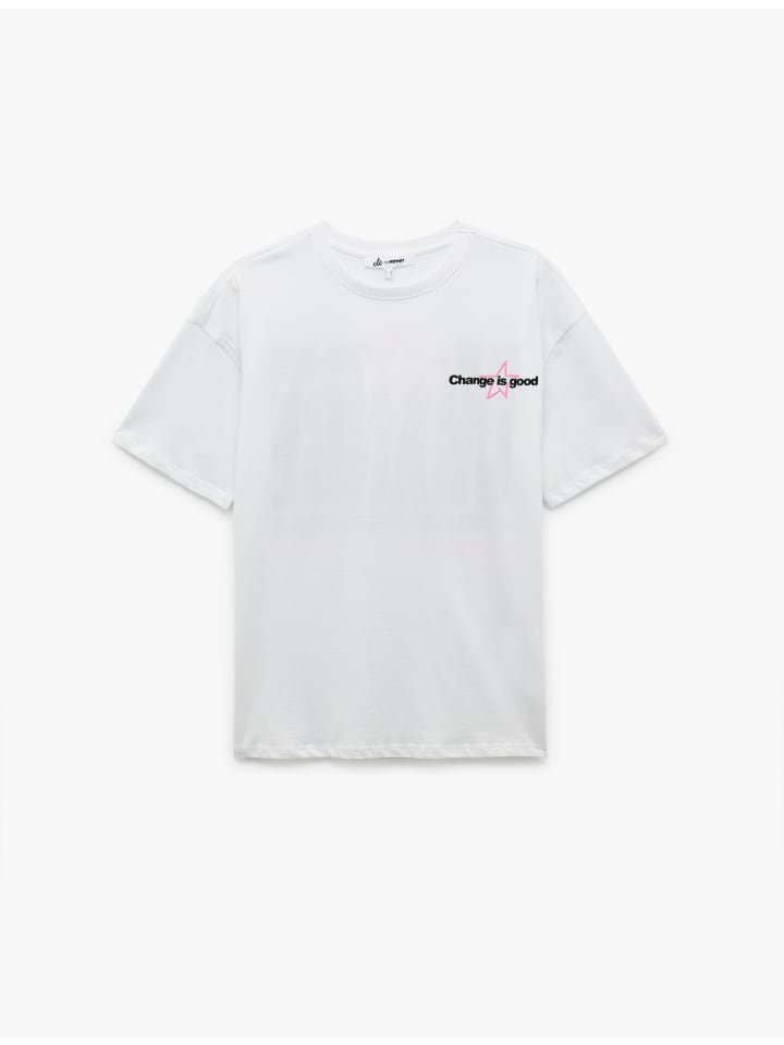 ФУТБОЛКА SS цвета экрю KOTON
ФУТБОЛКА SS цвета экрю KOTON