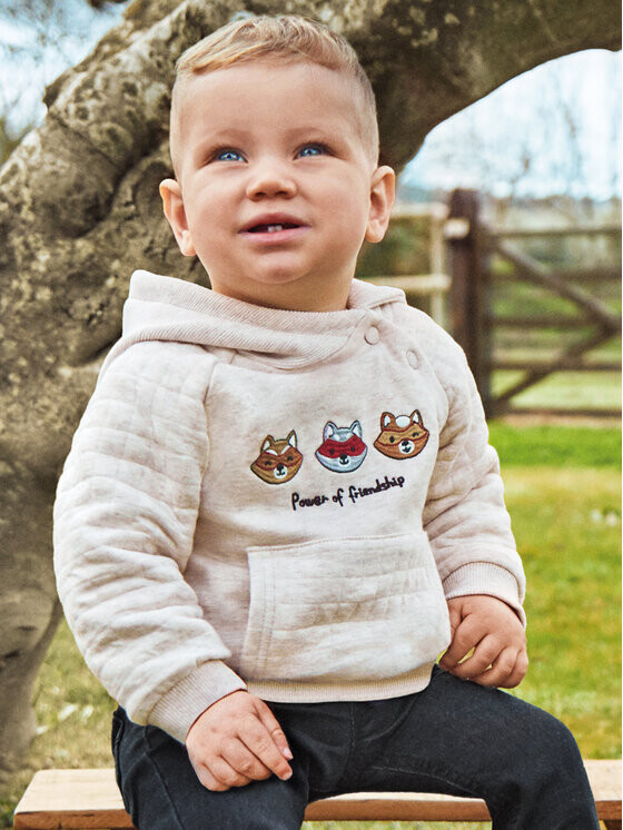 Толстовка обычного кроя Mayoral, экрю
Толстовка обычного кроя Mayoral, экрю