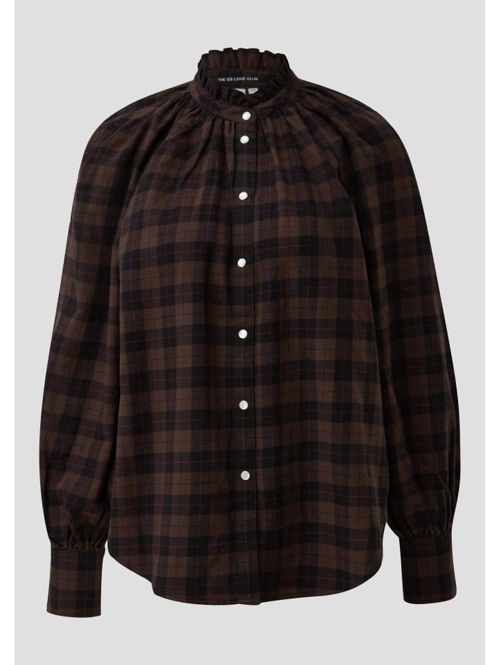 Блузка 89N0_темно-коричневый QS
Блузка 89N0_темно-коричневый QS