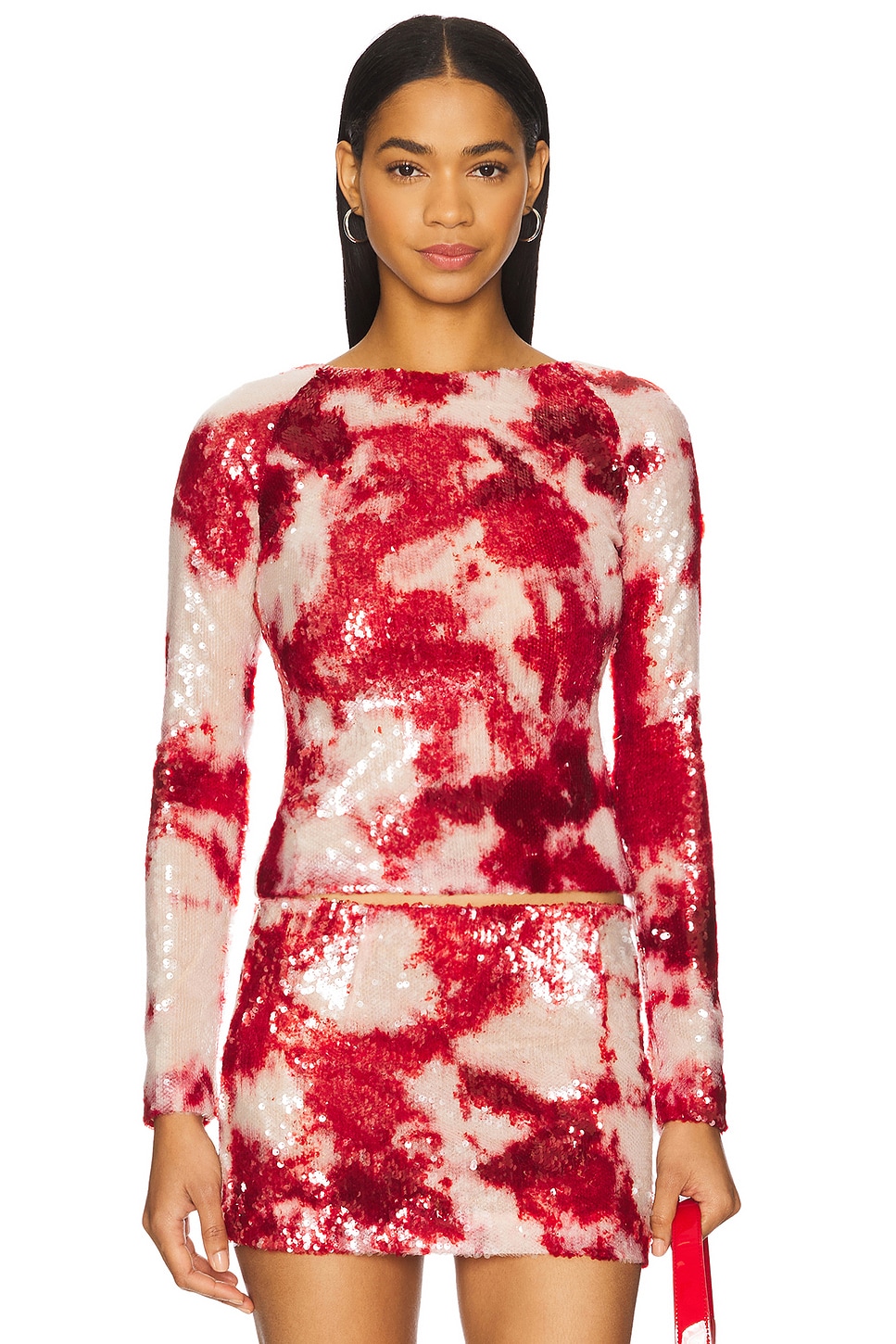 Топ с пайетками Kim Shui, red
Топ с пайетками Kim Shui, red