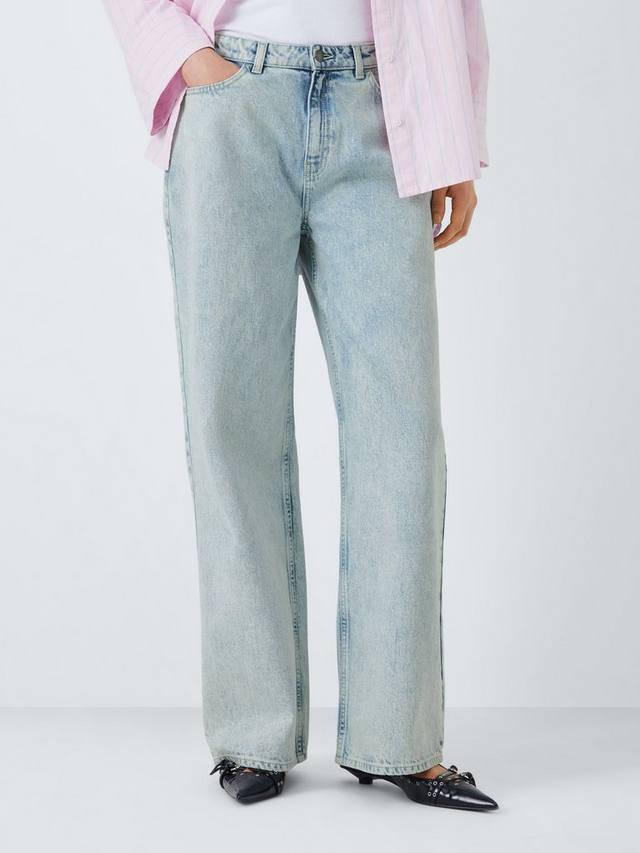 Джинсы с широкими штанинами John Lewis , светло-синий
Джинсы с широкими штанинами John Lewis , светло-синий
