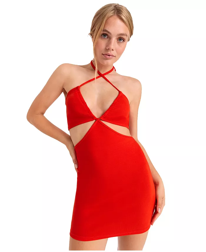 Женское платье с вырезом на шее и халтером LSCN by LASCANA, красный
Женское платье с вырезом на шее и халтером LSCN by LASCANA, красный