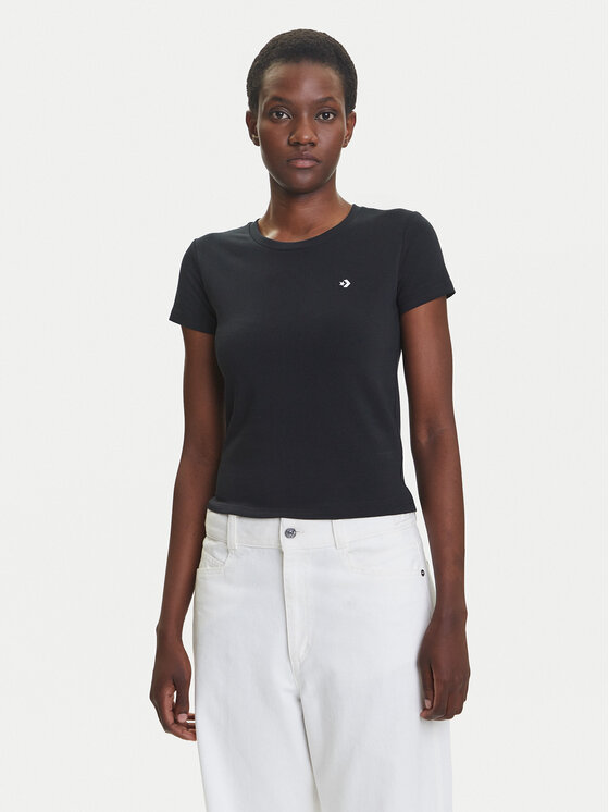 Облегающая футболка 10027252-A02 Converse, черный
Облегающая футболка 10027252-A02 Converse, черный