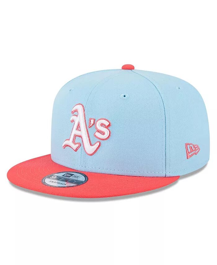 Мужская светло-синяя, красная кепка Oakland Athletics Spring Basic двухцветная 9FIFTY Snapback New Era
Мужская светло-синяя, красная кепка Oakland Athletics Spring Basic двухцветная 9FIFTY Snapback New Era