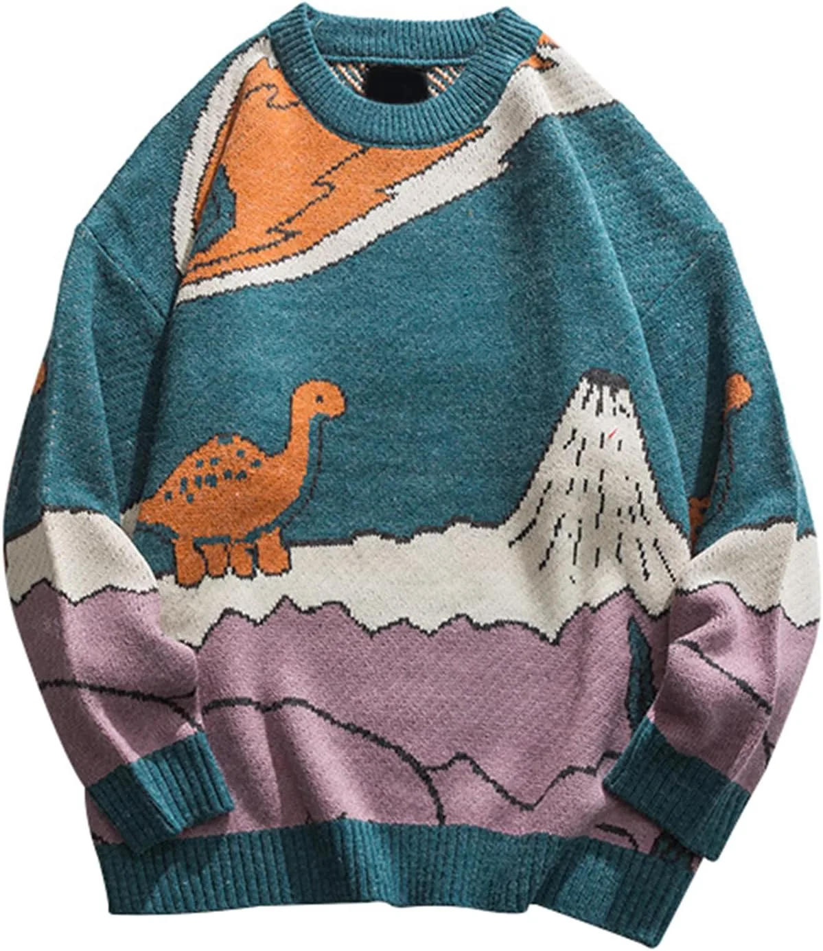 Arssm мужской оверсайз свитер с динозавром
Arssm мужской оверсайз свитер с динозавром