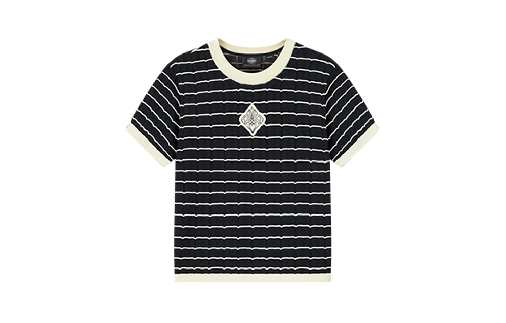 Футболка Palladium, черно-белая полоска 
Футболка Palladium, черно-белая полоска