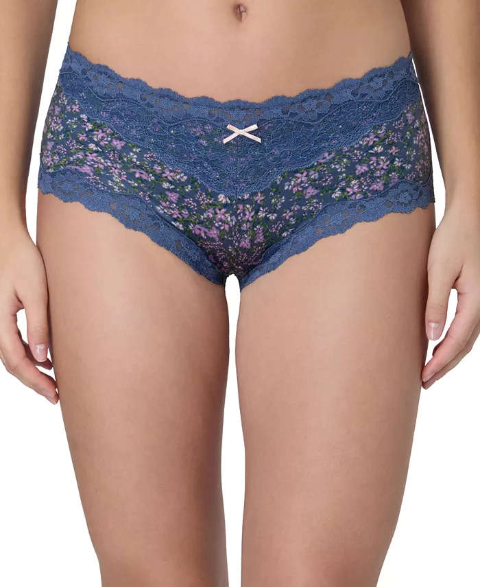 Кружевные трусики-хипстер с фестончатым краем 40823 Maidenform, синий
Кружевные трусики-хипстер с фестончатым краем 40823 Maidenform, синий
