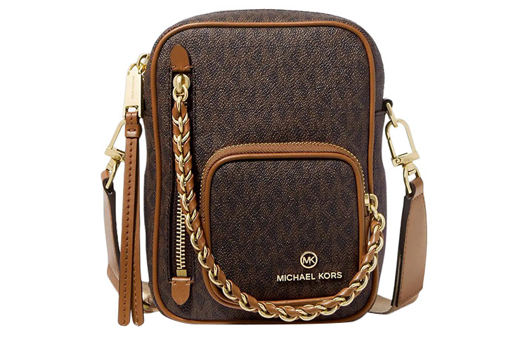 MICHAEL KORS Полиуретановая сумка через плечо маленькая женская коричневая
MICHAEL KORS Полиуретановая сумка через плечо маленькая женская коричневая