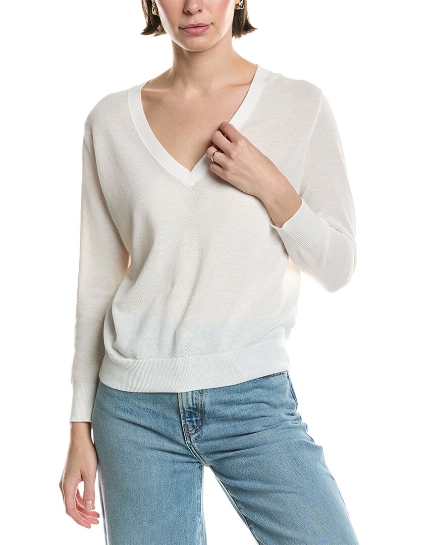 Винс Свитер с рукавом 3/4 Vince, белый
Винс Свитер с рукавом 3/4 Vince, белый