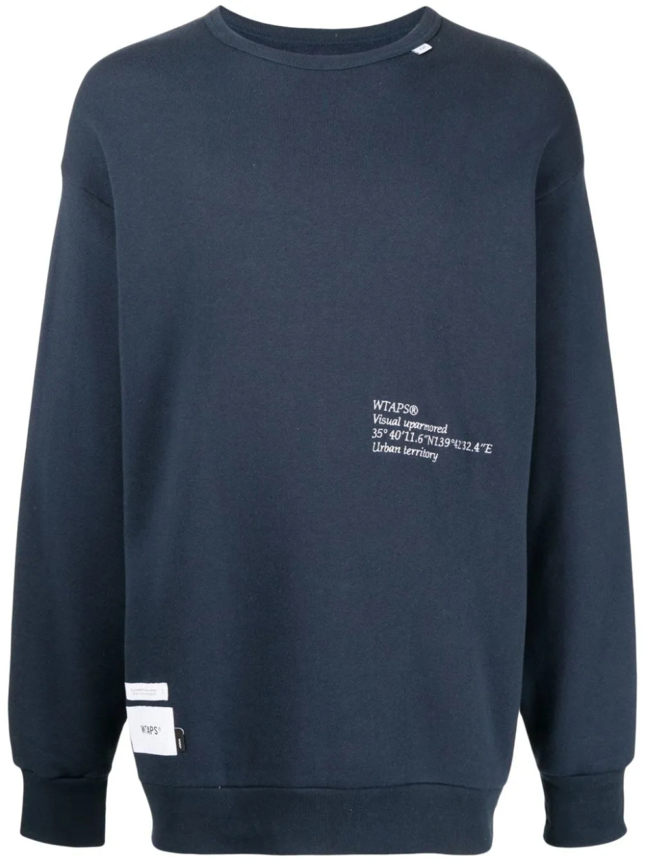 WTAPS толстовка с вышитым логотипом, синий
WTAPS толстовка с вышитым логотипом, синий