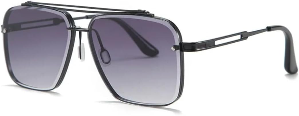 Солнцезащитные очки для мужчин и женщин - защита UV400 - металлические петли, двойная перемычка, градиентные линзы, для занятий спортом на открытом воздухе и вождения LXLHWN, Tyj362-4
Солнцезащитные очки для мужчин и женщин - защита UV400 - металлические петли, двойная перемычка, градиентные линзы, для занятий спортом на открытом воздухе и вождения LXLHWN, Tyj362-4