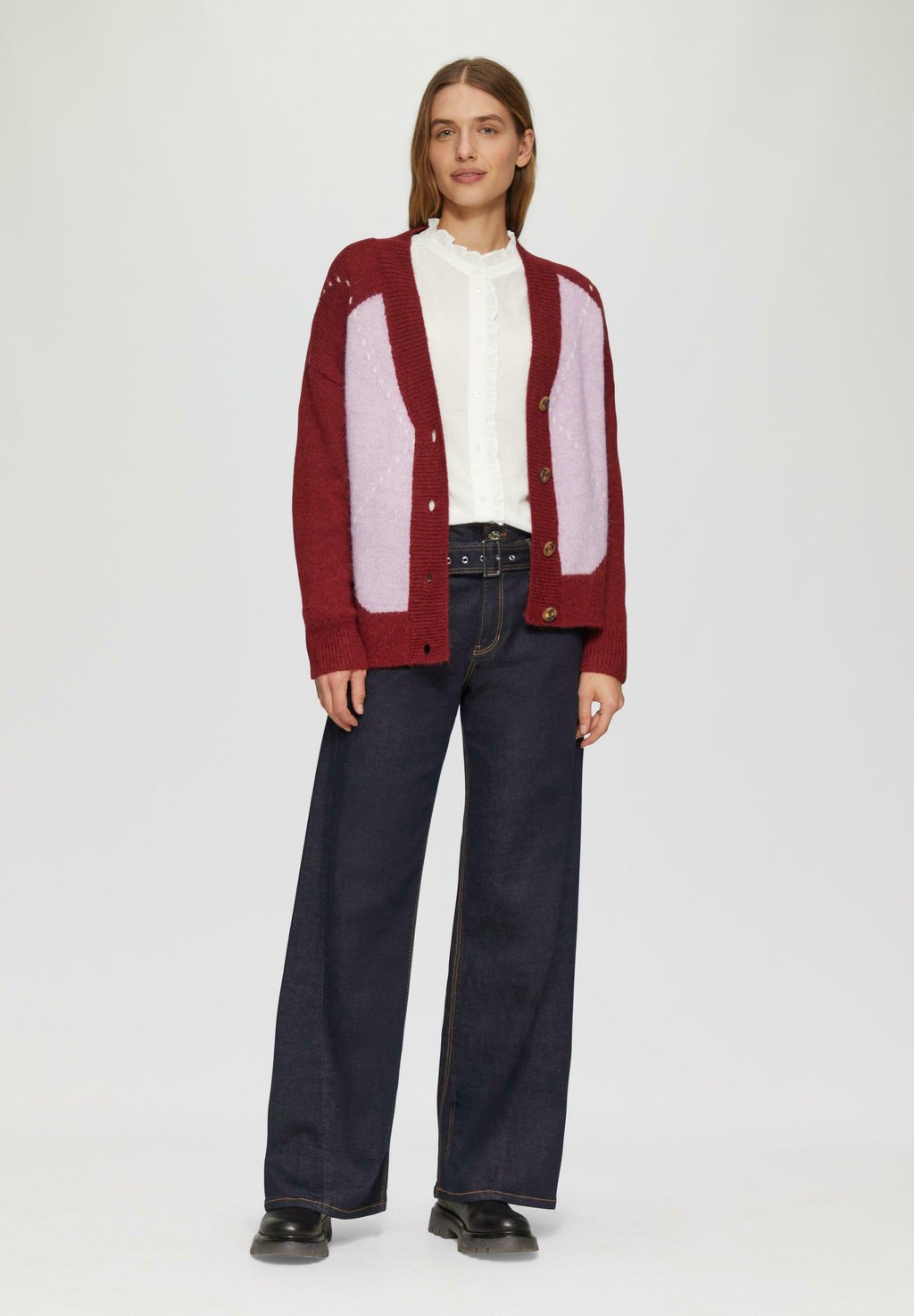 Блузка на пуговицах LEICHT TRANSPARENTE MIT RÜSCHEN-DETAILS s.Oliver, молочный
Блузка на пуговицах LEICHT TRANSPARENTE MIT RÜSCHEN-DETAILS s.Oliver, молочный