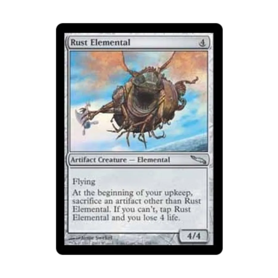 CCG Элементаль ржавчины (U), MTG - Mirrodin
CCG Элементаль ржавчины (U), MTG - Mirrodin