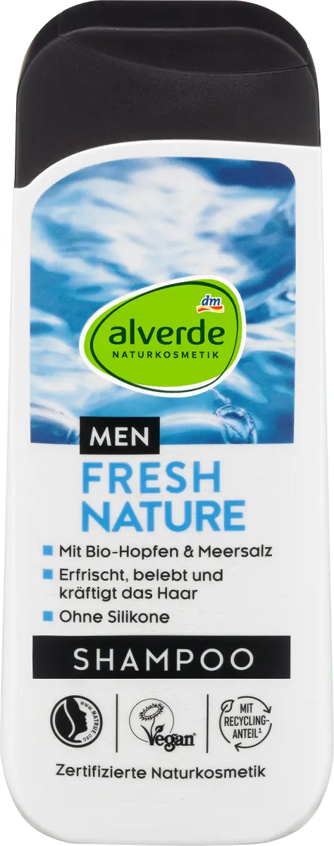 Шампунь MEN Fresh Nature 200мл Alverde
Шампунь MEN Fresh Nature 200мл Alverde