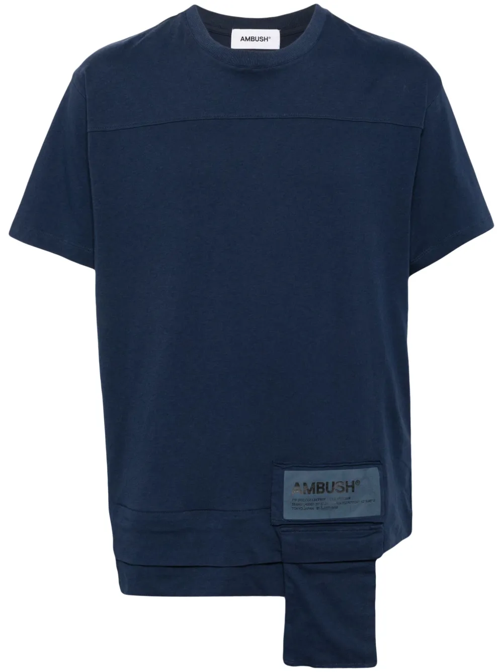 Футболка с нашивкой-логотипом AMBUSH, синий
Футболка с нашивкой-логотипом AMBUSH, синий
