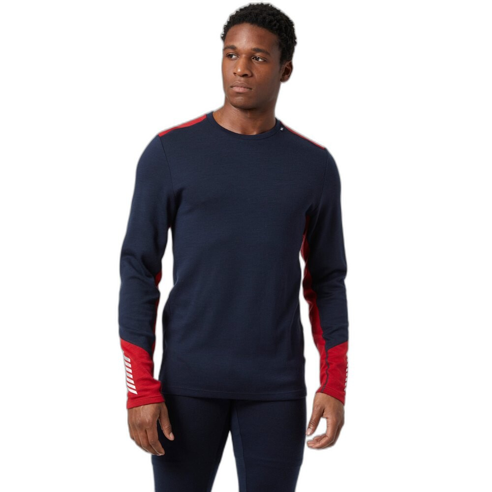 Базовый слой с длинным рукавом Helly Hansen Lifa Merino MidWeight Crew, синий
Базовый слой с длинным рукавом Helly Hansen Lifa Merino MidWeight Crew, синий