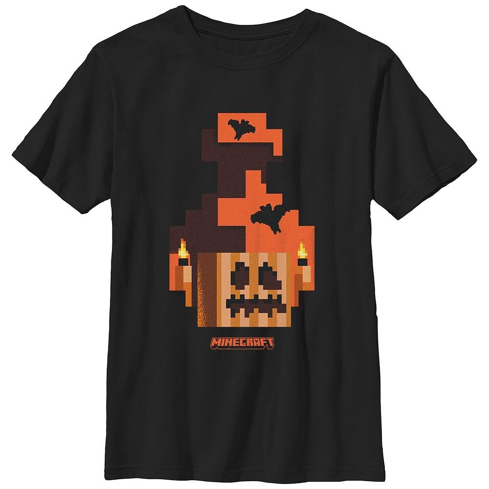 Футболка с рисунком «Напуганная тыква» Minecraft для мальчиков 8–20 лет Licensed Character, черный
Футболка с рисунком «Напуганная тыква» Minecraft для мальчиков 8–20 лет Licensed Character, черный