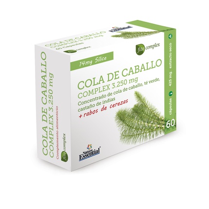 Cola De Caballo Complex 3250 мг 60 капсул в блистере Nature Ess
Cola De Caballo Complex 3250 мг 60 капсул в блистере Nature Ess