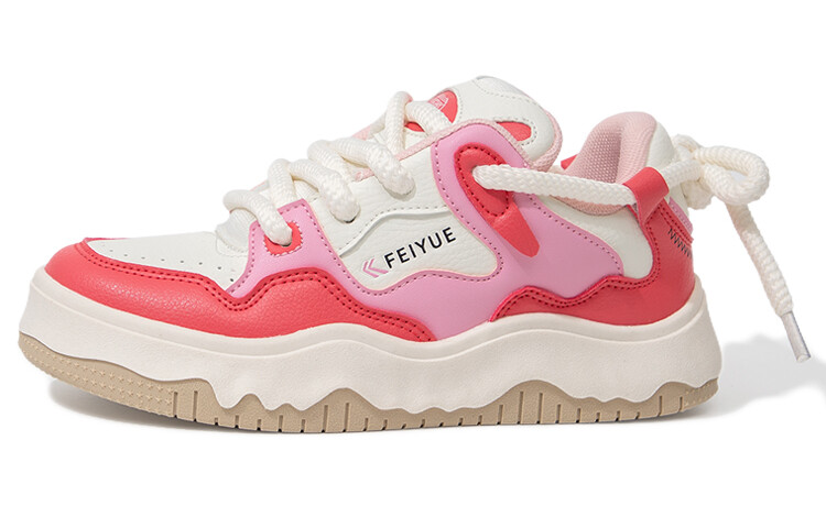 Кеды, скейтборд обувь женская низкая розовый/бежевая Feiyue
Кеды, скейтборд обувь женская низкая розовый/бежевая Feiyue