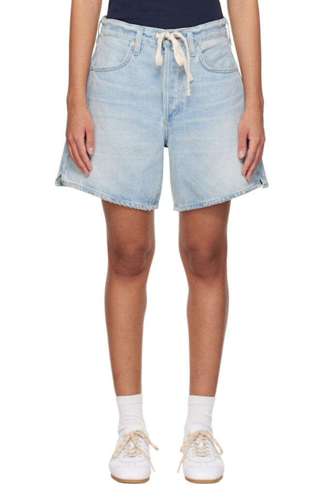 Джинсовые шорты Blue Brynn на завязках Citizens of Humanity
Джинсовые шорты Blue Brynn на завязках Citizens of Humanity