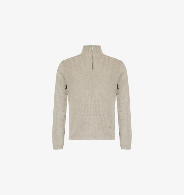 Джемпер из лиоцелла и смеси шерсти с застежкой-молнией Quarter-Zip Emporio Armani, серый
Джемпер из лиоцелла и смеси шерсти с застежкой-молнией Quarter-Zip Emporio Armani, серый