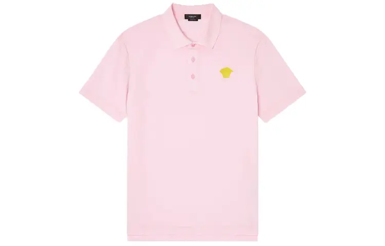 Поло с логотипом на заплатке VERSACE, розовый
Поло с логотипом на заплатке VERSACE, розовый