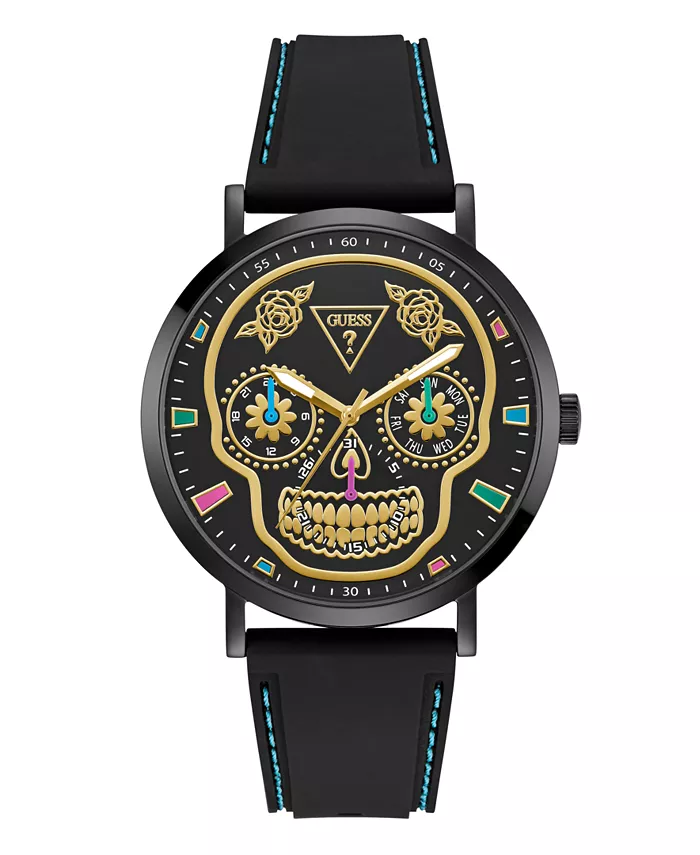 Мужские многофункциональные часы черного цвета, 44mm Guess
Мужские многофункциональные часы черного цвета, 44mm Guess