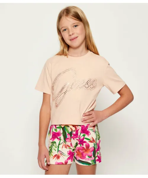 Футболка Cropped fit Guess, розовый
Футболка Cropped fit Guess, розовый