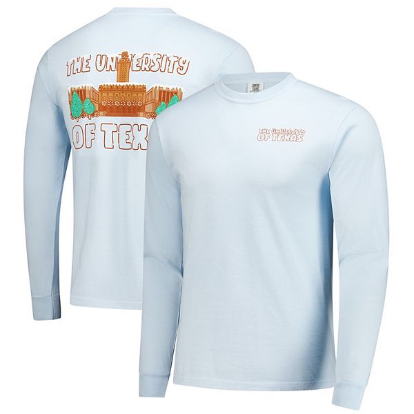 Мужская футболка с длинным рукавом Texas Longhorns Frosted Dreams Comfort Colors светло-голубого цвета Image One
Мужская футболка с длинным рукавом Texas Longhorns Frosted Dreams Comfort Colors светло-голубого цвета Image One