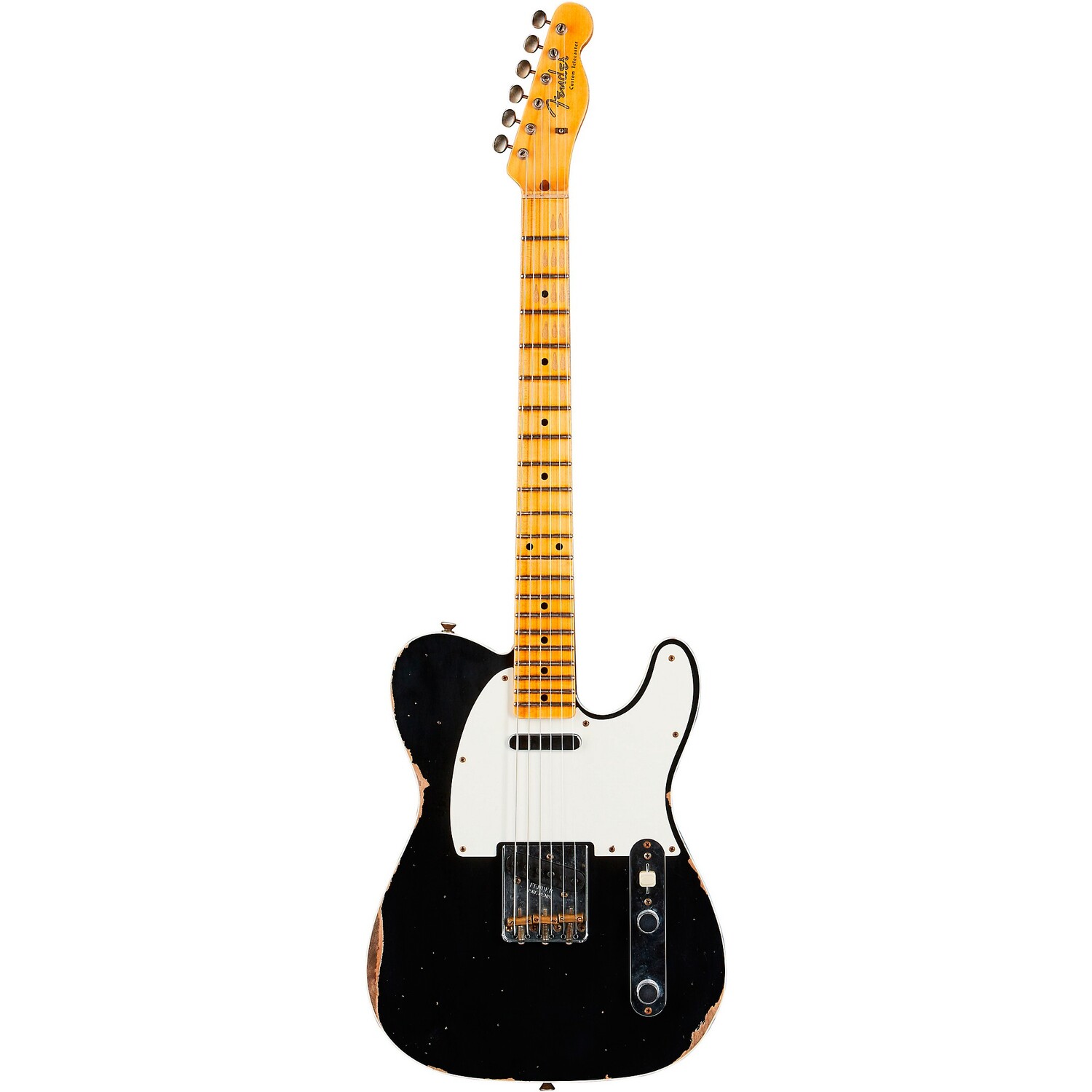 Электрогитара Fender Custom Shop '59 Telecaster Custom Relic Maple, состаренная, черная
Электрогитара Fender Custom Shop '59 Telecaster Custom Relic Maple, состаренная, черная
