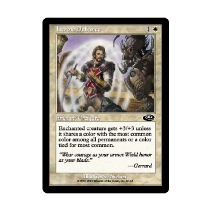 CCG Героическое неповиновение (клавиша C), MTG - Planeshift 
CCG Героическое неповиновение (клавиша C), MTG - Planeshift