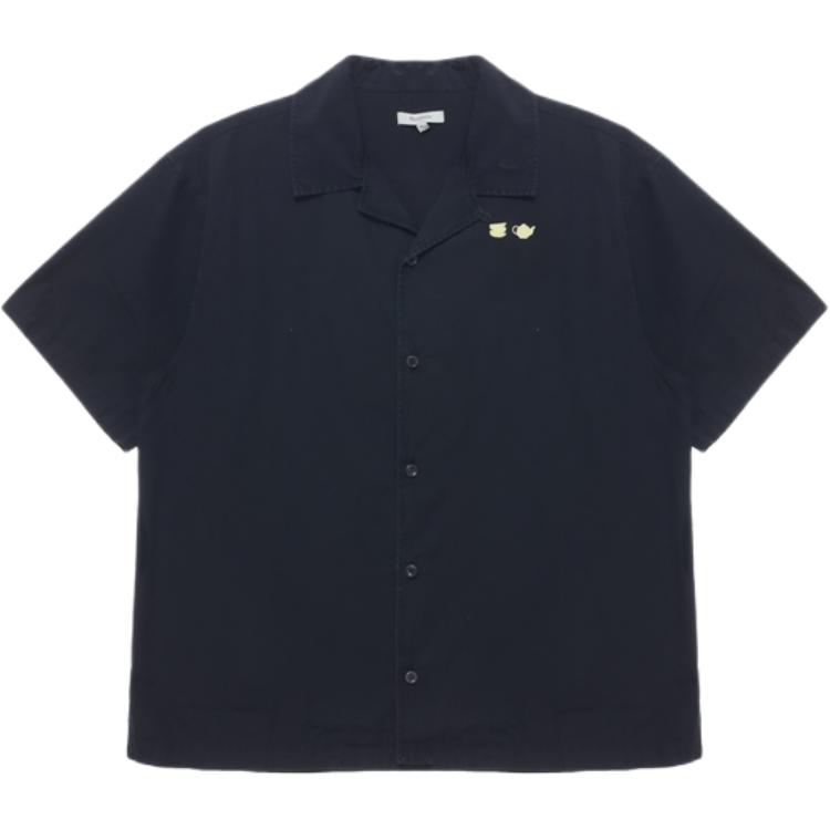 Рубашка с коротким рукавом и вышивкой JW Anderson, черный
Рубашка с коротким рукавом и вышивкой JW Anderson, черный