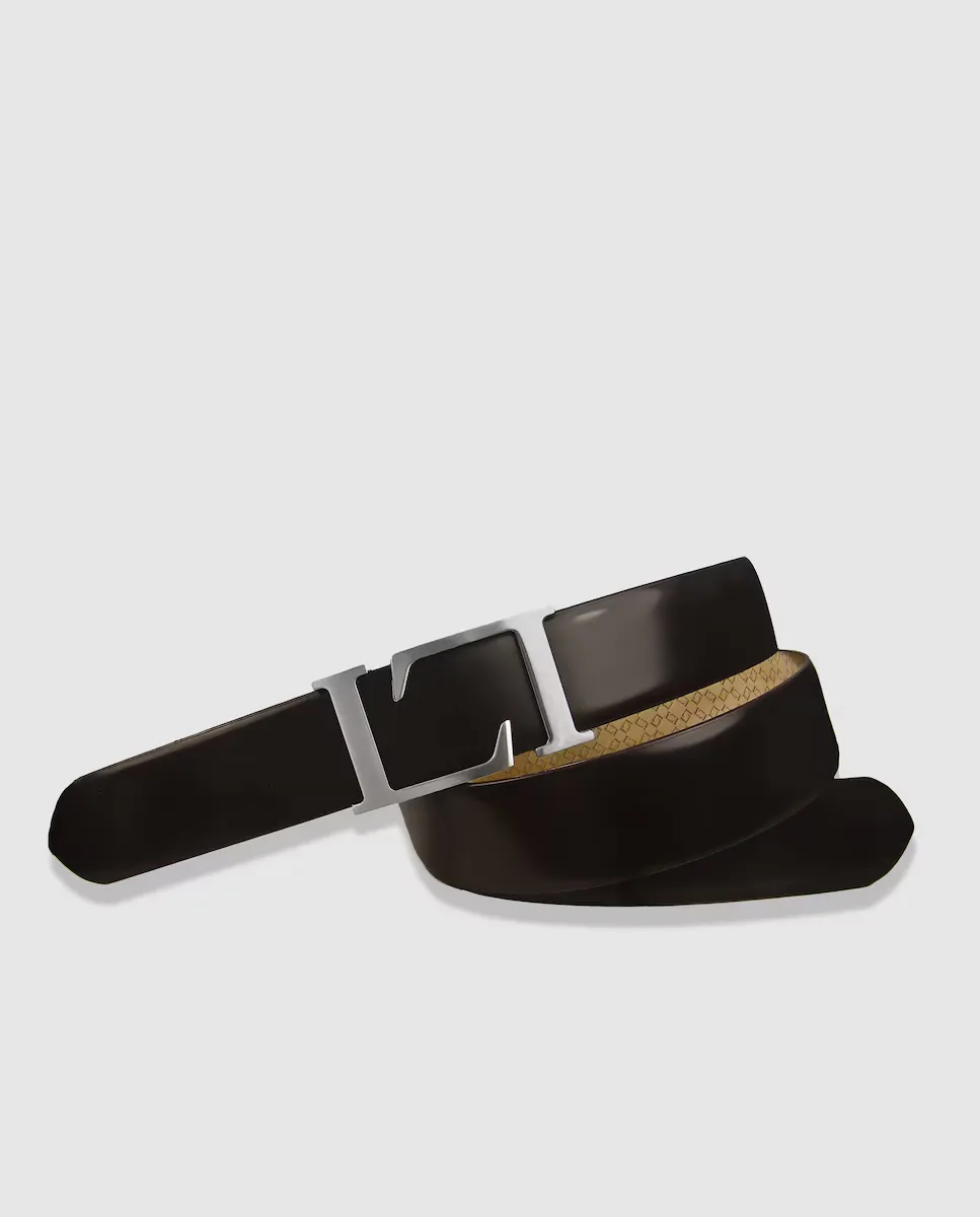 Мужской темно-коричневый кожаный ремень Leyva, темно-коричневый
Мужской темно-коричневый кожаный ремень Leyva, темно-коричневый