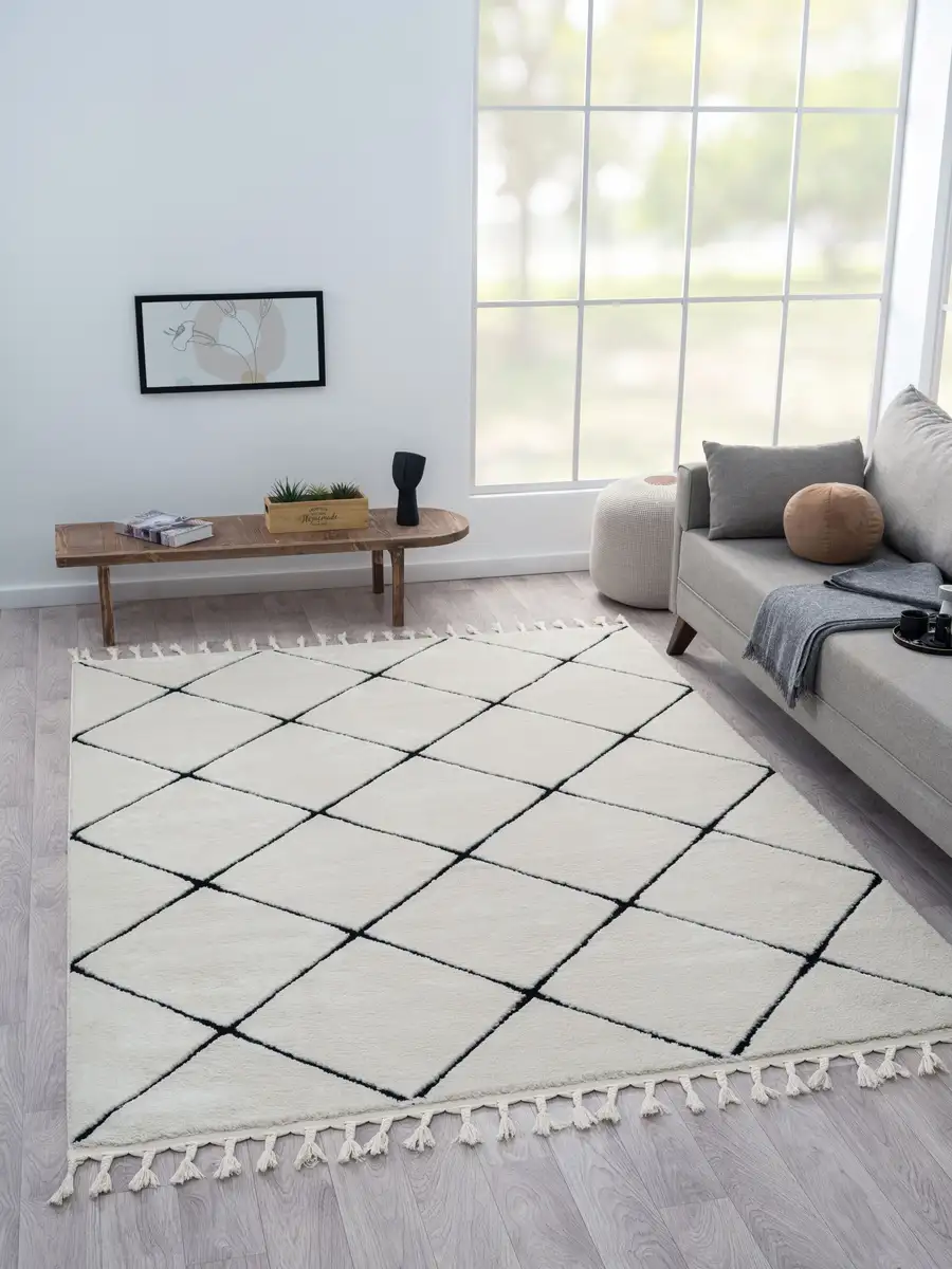 Myflair Furniture & Accessories ворсистый ковер "Moroccan Square" Myflair Möbel & Accessoires 100х200 см, белый/черный
Myflair Furniture & Accessories ворсистый ковер "Moroccan Square" Myflair Möbel & Accessoires 100х200 см, белый/черный