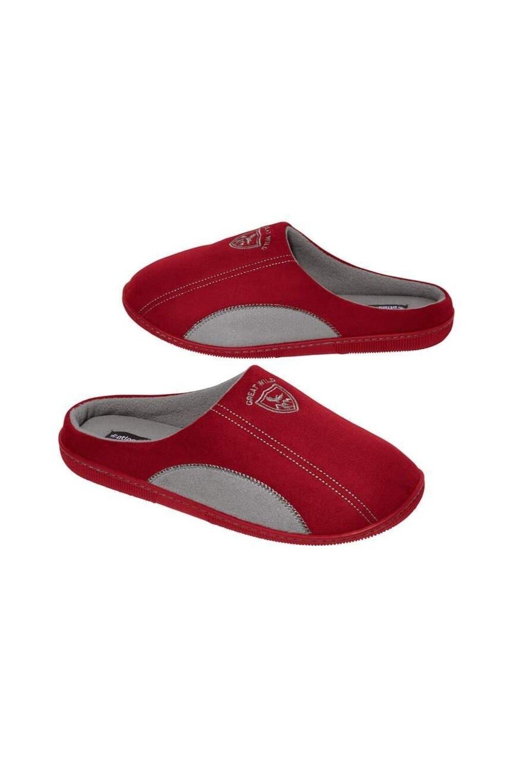 Тапочки из искусственной замши Atlas for Men, красный 
Тапочки из искусственной замши Atlas for Men, красный