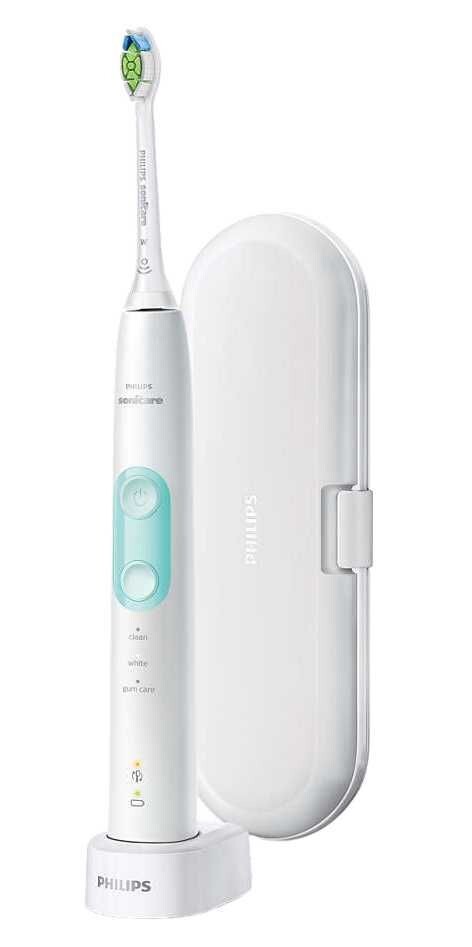 Звуковая зубная щетка Philips Sonicare Protective Clean 5100 HX6857/28, 1 шт
Звуковая зубная щетка Philips Sonicare Protective Clean 5100 HX6857/28, 1 шт